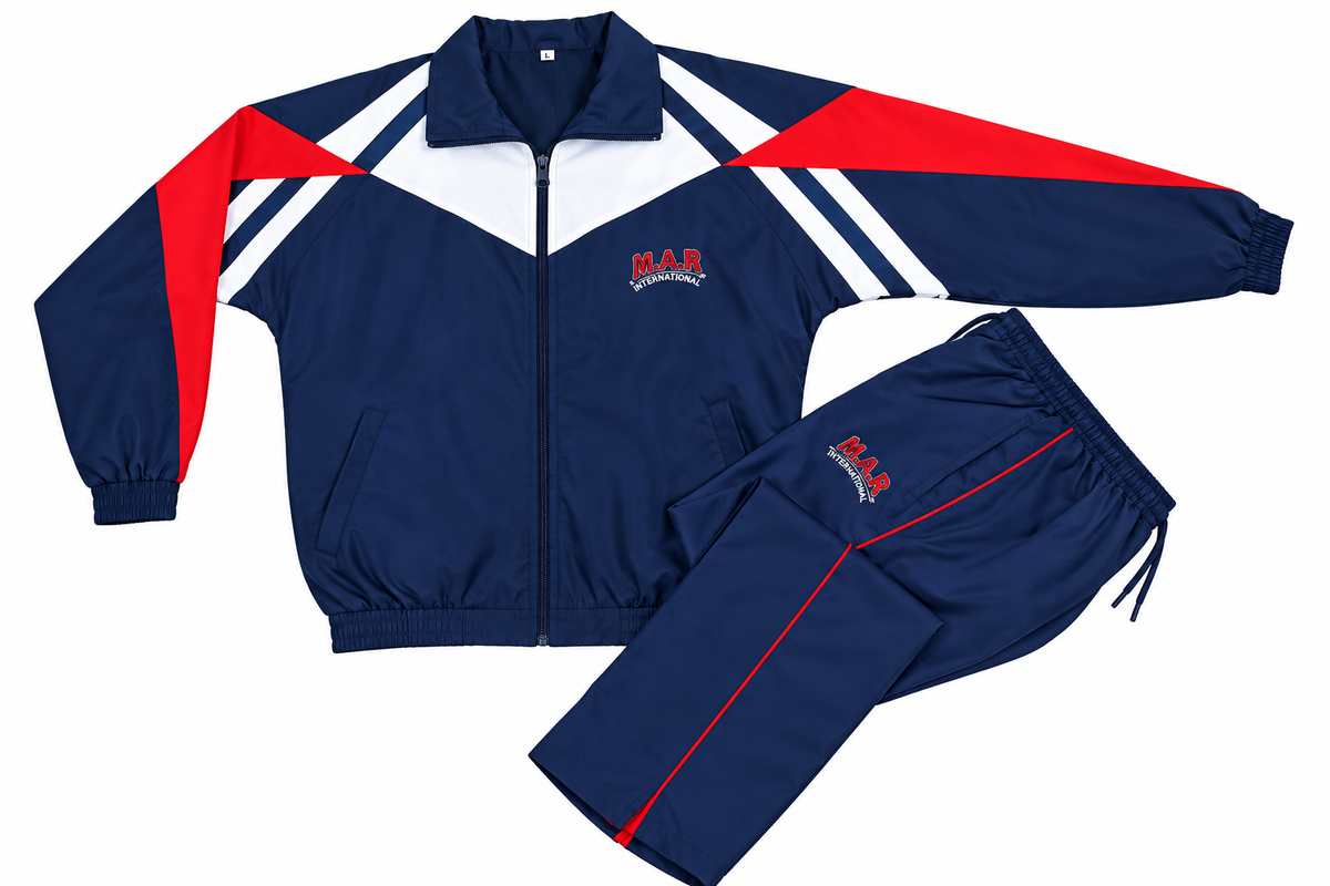 MAR-359 | Navy-Blue Tracksuit Sports Uniform
