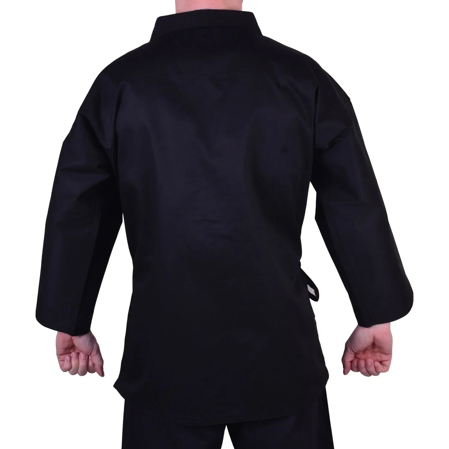MAR-019B | Traditional Black Karate Jacket - Uniforms