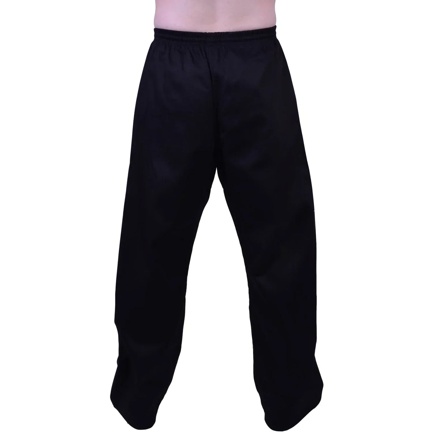 MAR-020B | 8oz Black Traditional Karate Trousers - Trousers