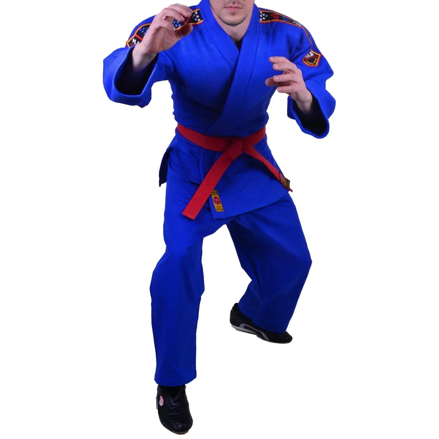 MAR-029 | Blue Judo Double Weaved Uniform - Uniforms