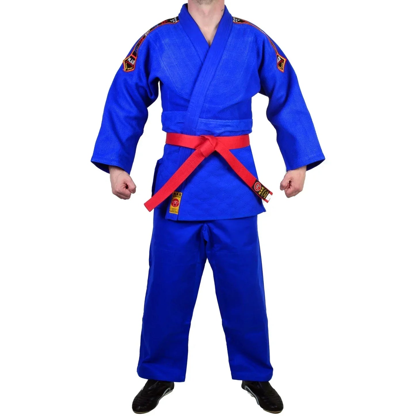 MAR-029 | Blue Judo Double Weaved Uniform - Uniforms