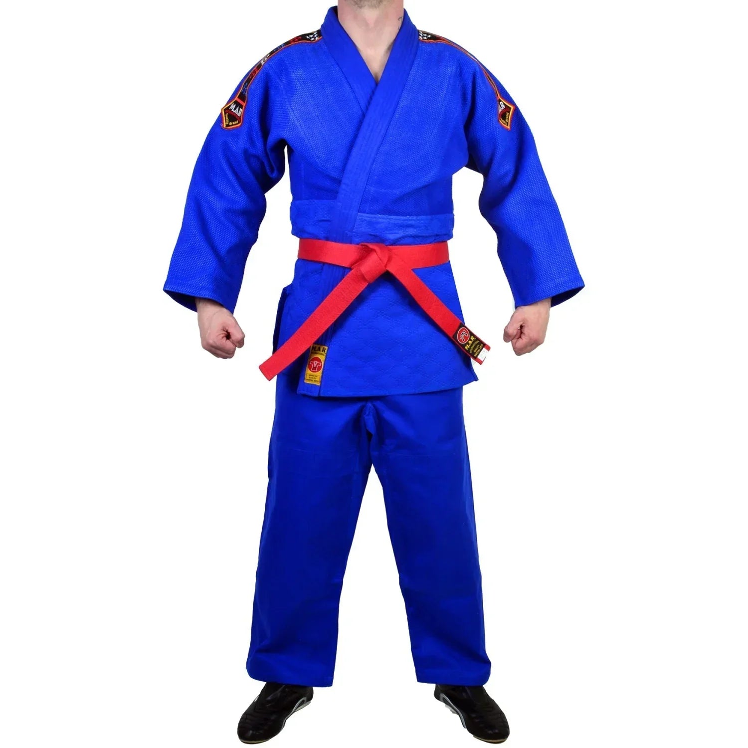 MAR-029 | Blue Judo Double Weaved Uniform - Uniforms