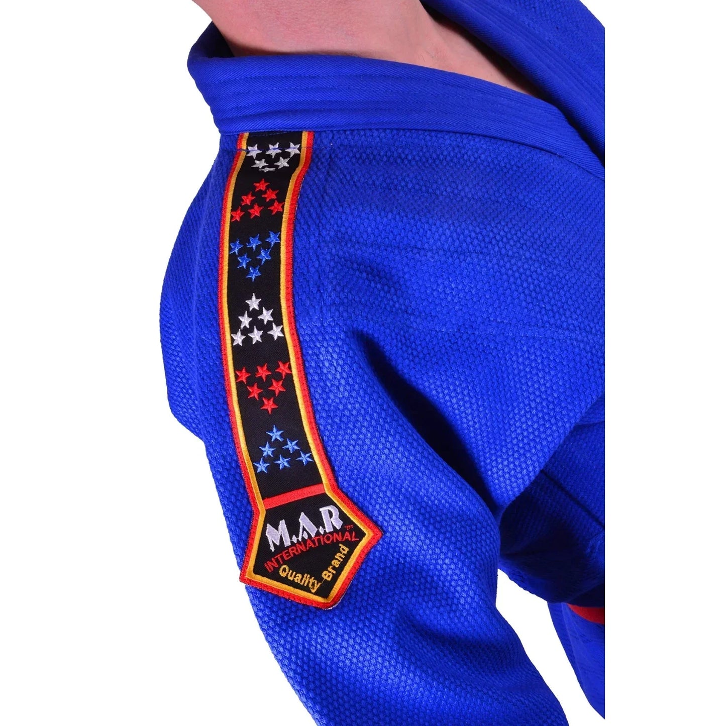 MAR-029 | Blue Judo Double Weaved Uniform - Uniforms