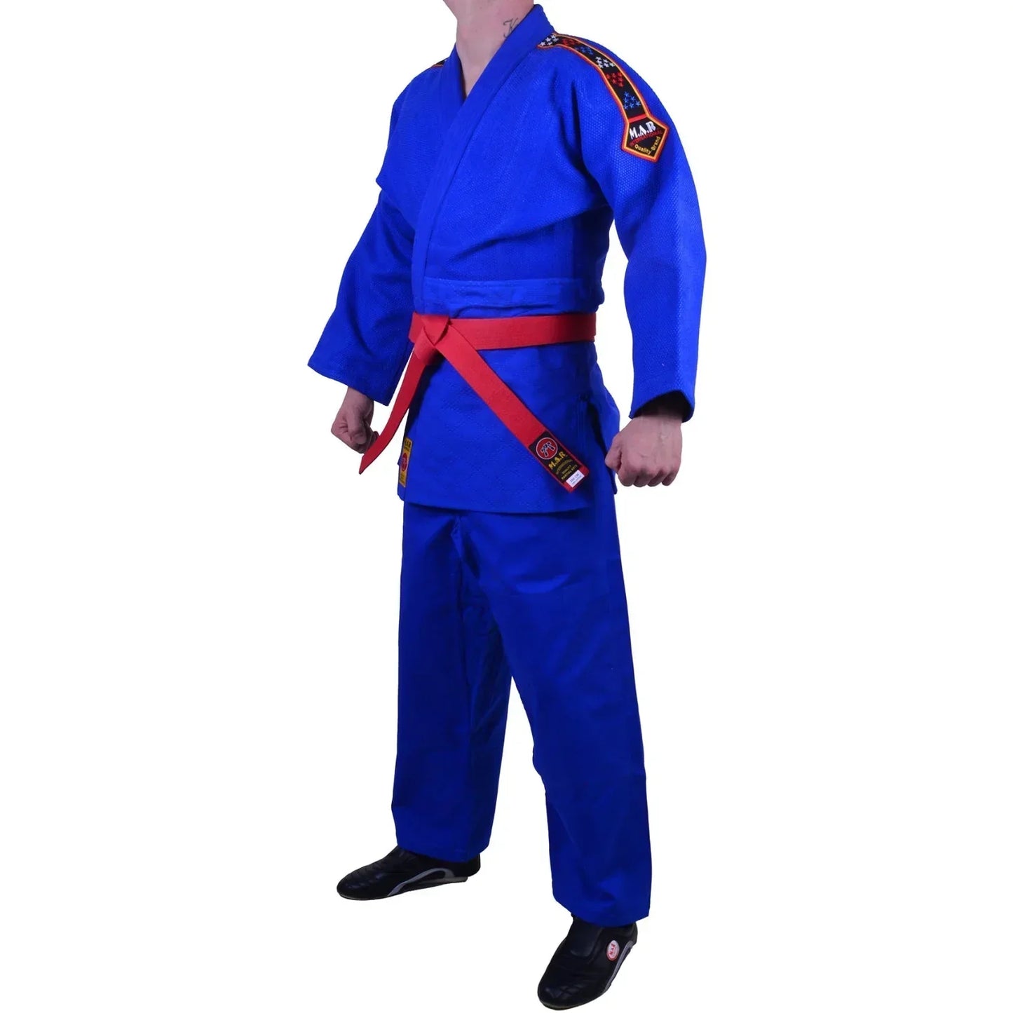 MAR-029 | Blue Judo Double Weaved Uniform - Uniforms