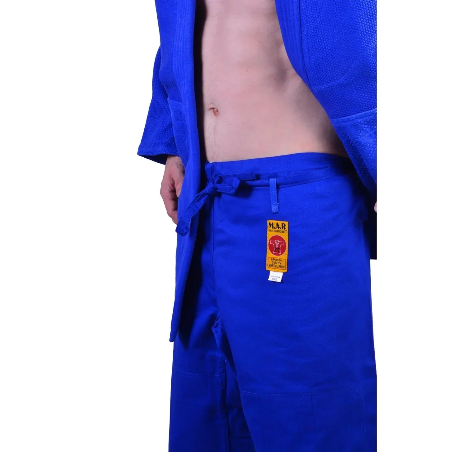 MAR-029 | Blue Judo Double Weaved Uniform - Uniforms