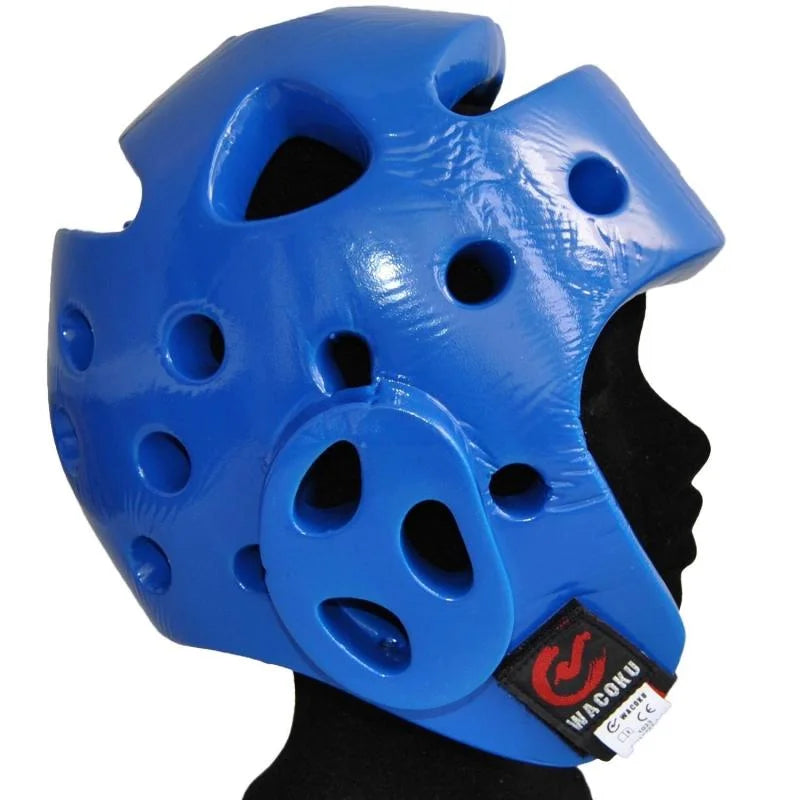 MAR-036B | WT Approved Blue Taekwondo Head Guard - Head Guard