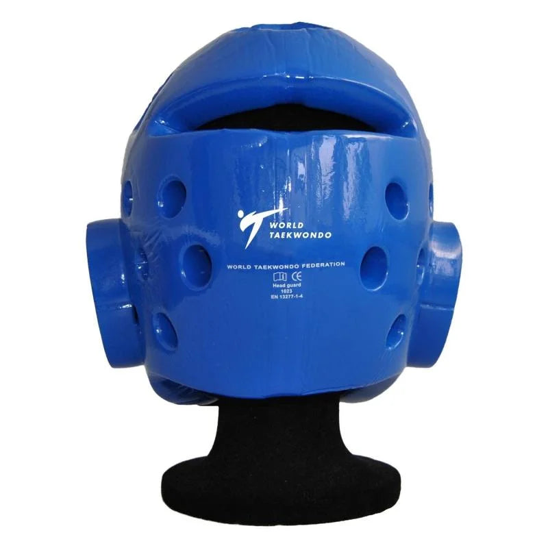 MAR-036B | WT Approved Blue Taekwondo Head Guard - Head Guard