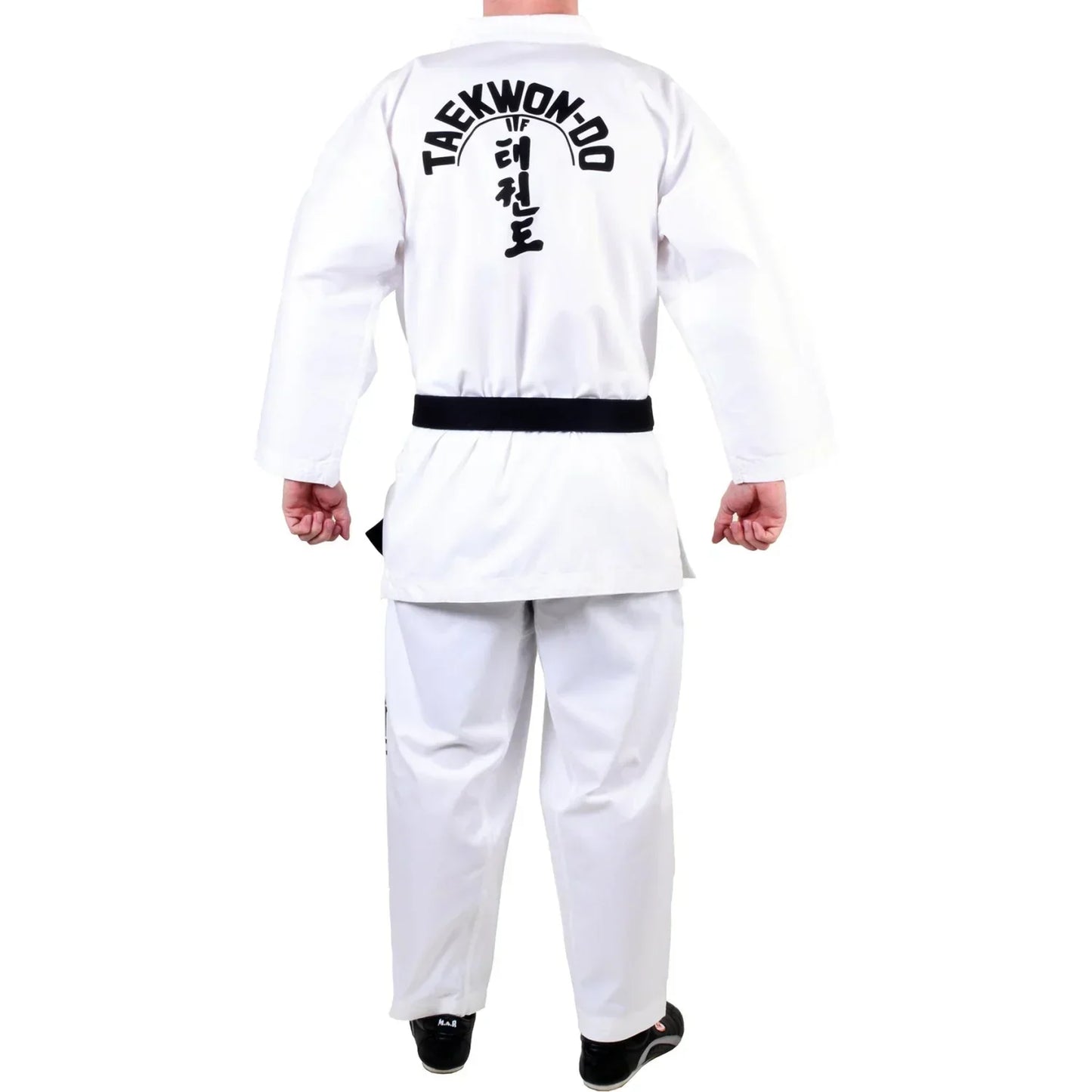 MAR-039 | White ITF Taekwondo Student Uniform + FREE BELT - Uniforms