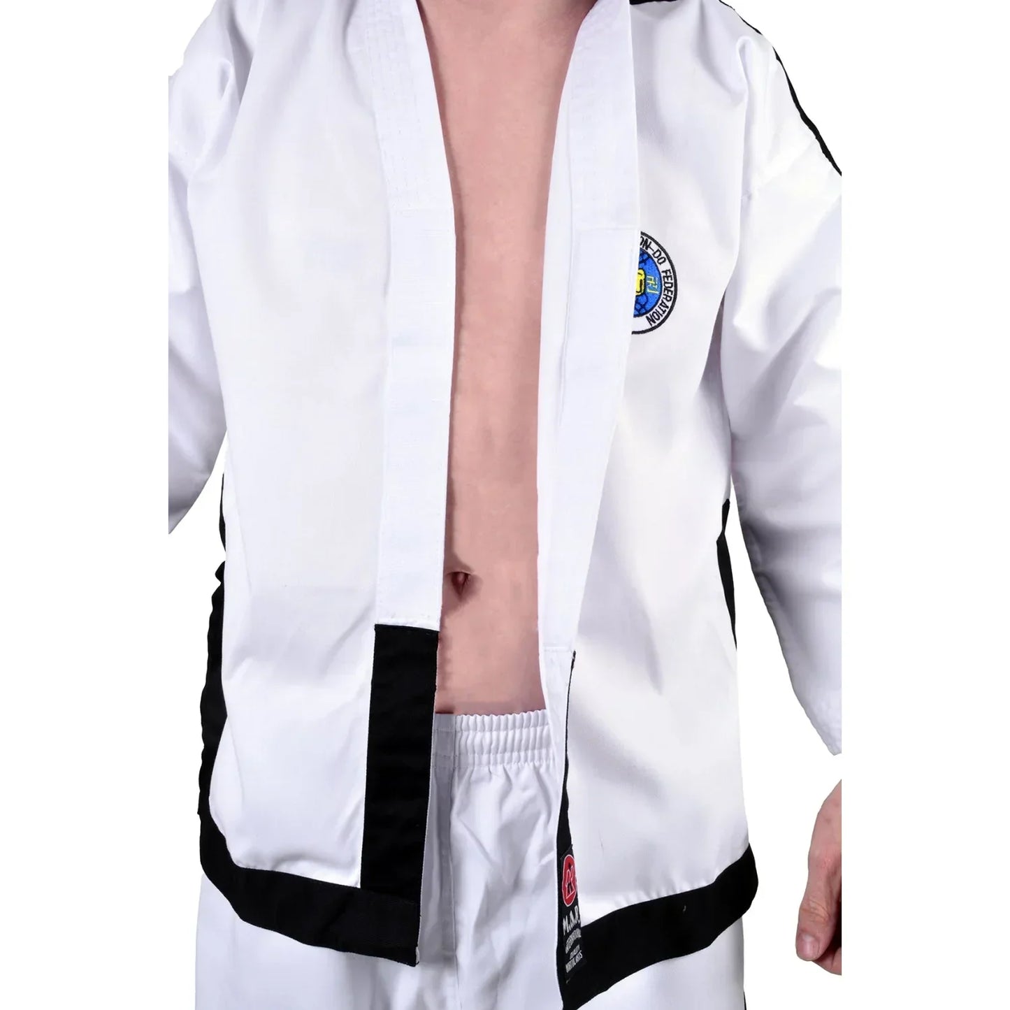 MAR-041 | ITF White Taekwondo Uniform for Top Pros/Masters - Uniforms