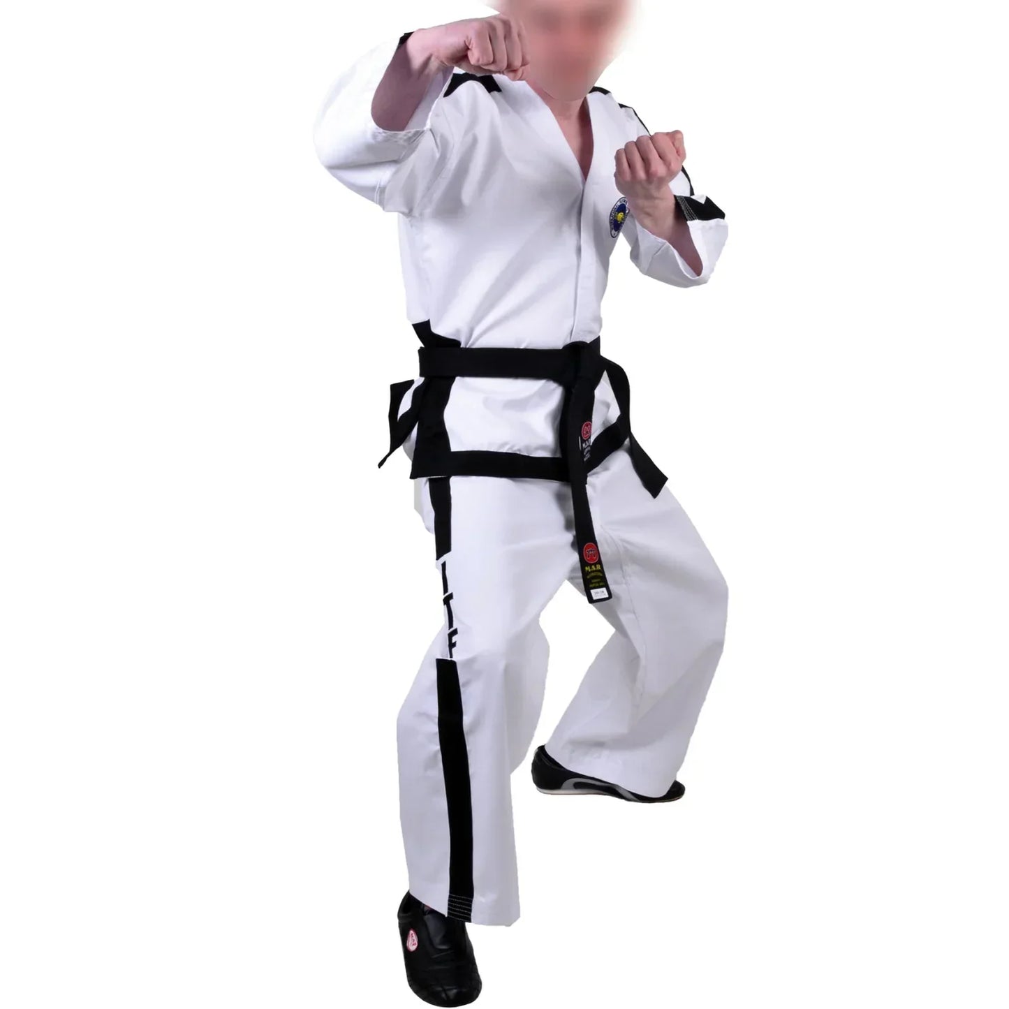 MAR-041 | ITF White Taekwondo Uniform for Top Pros/Masters - Uniforms
