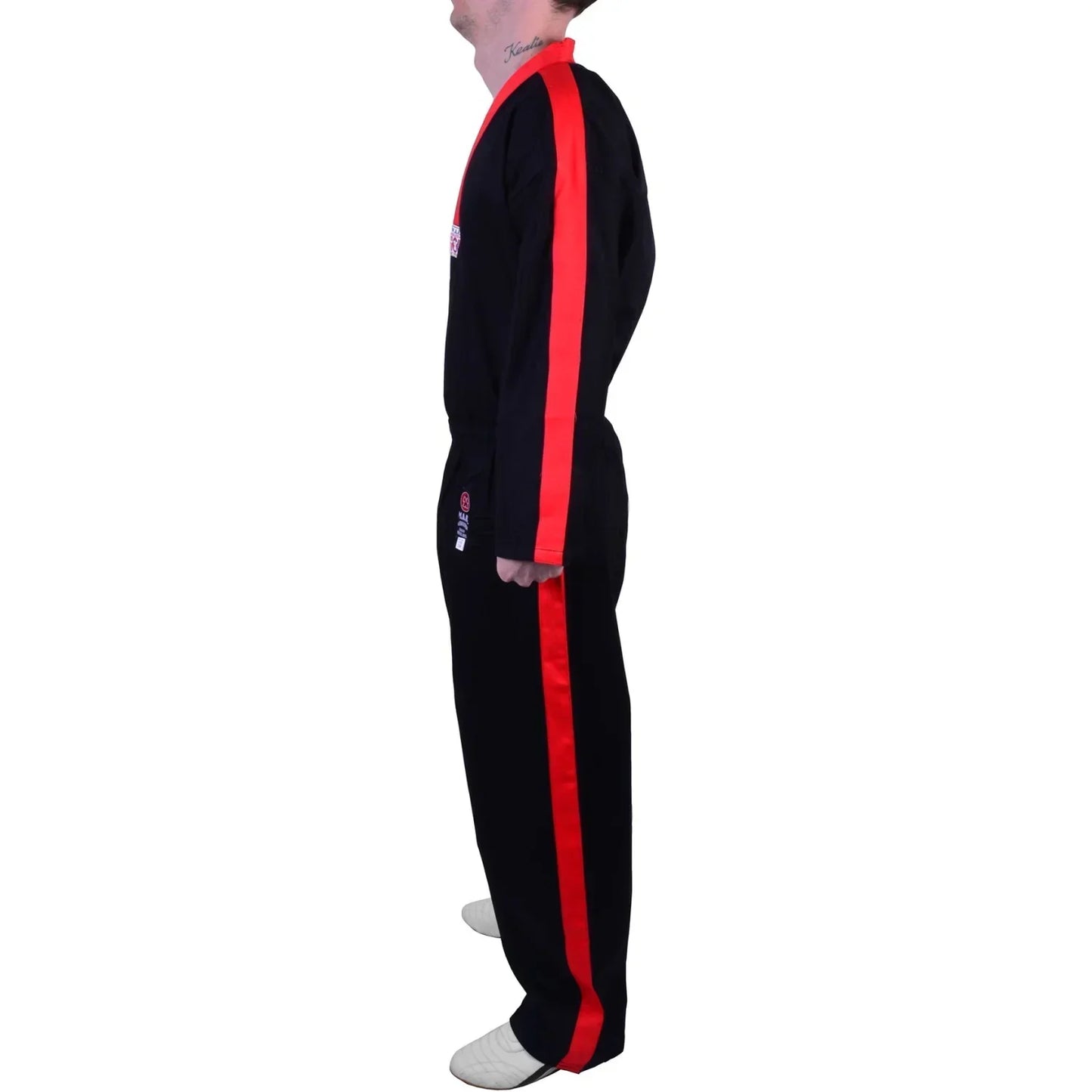 MAR-051 | Black Freestyle Uniform w/ Red Outline - Uniforms