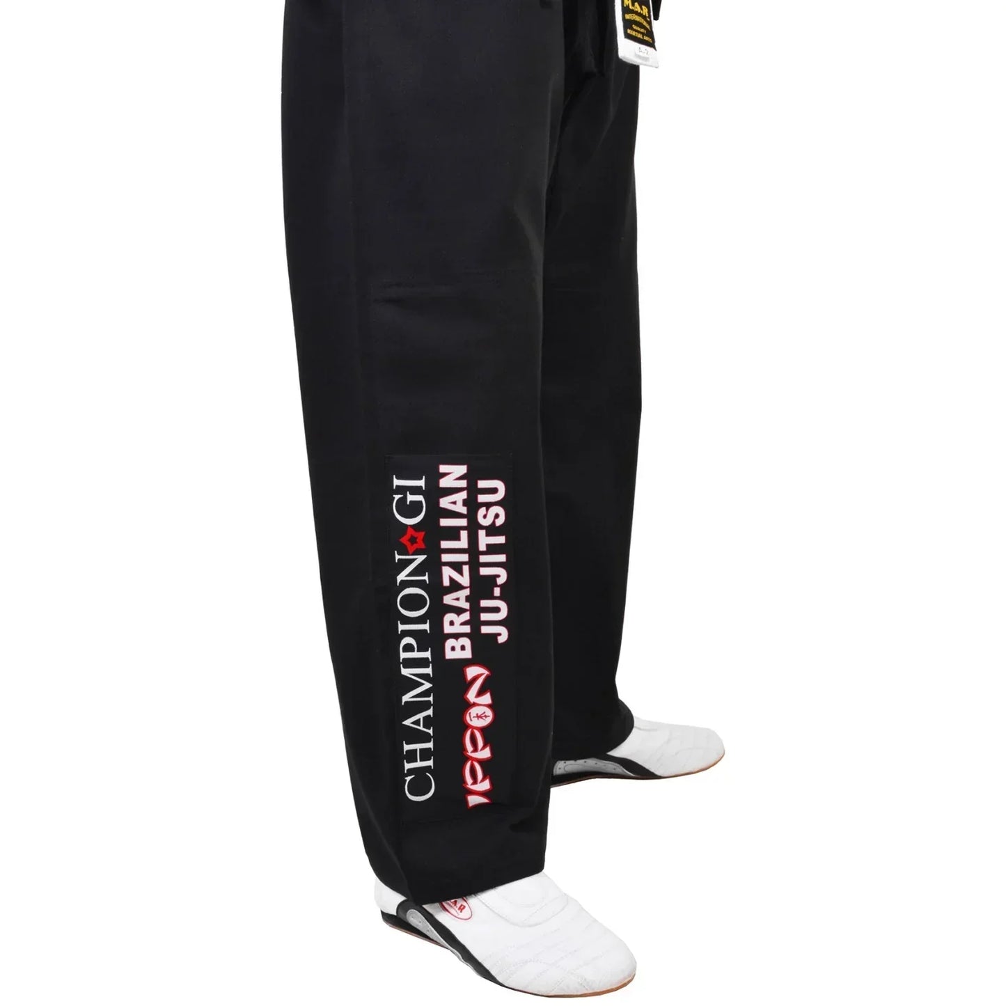 MAR-066 | Black Designer Jiu-Jitsu Training & Competition Uniform - Uniforms