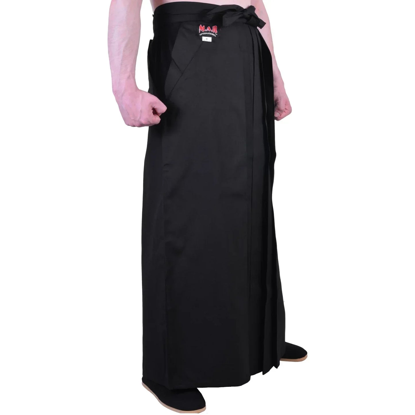MAR-073A | Traditional Black Aikido Hakama - Uniforms