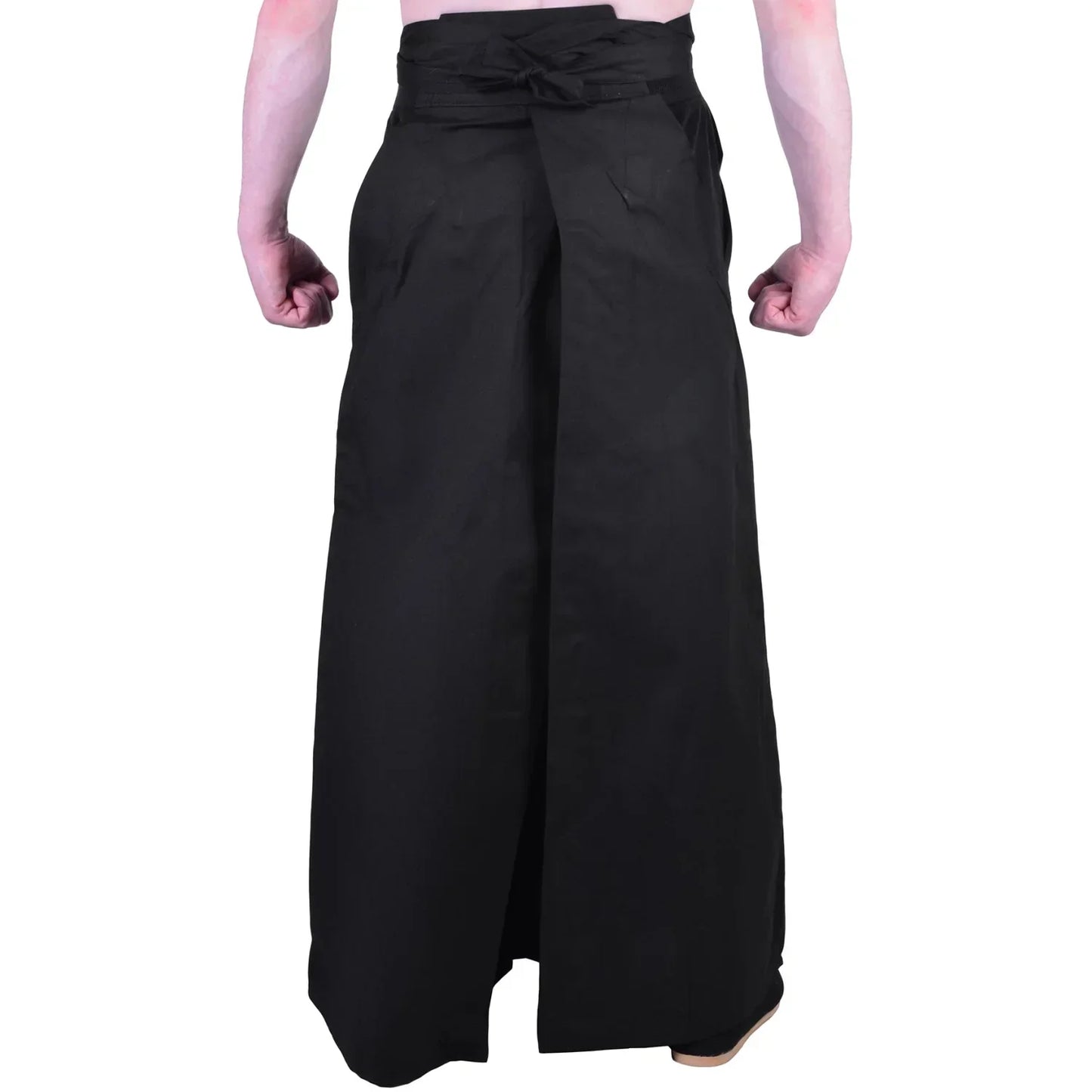 MAR-073A | Traditional Black Aikido Hakama - Uniforms