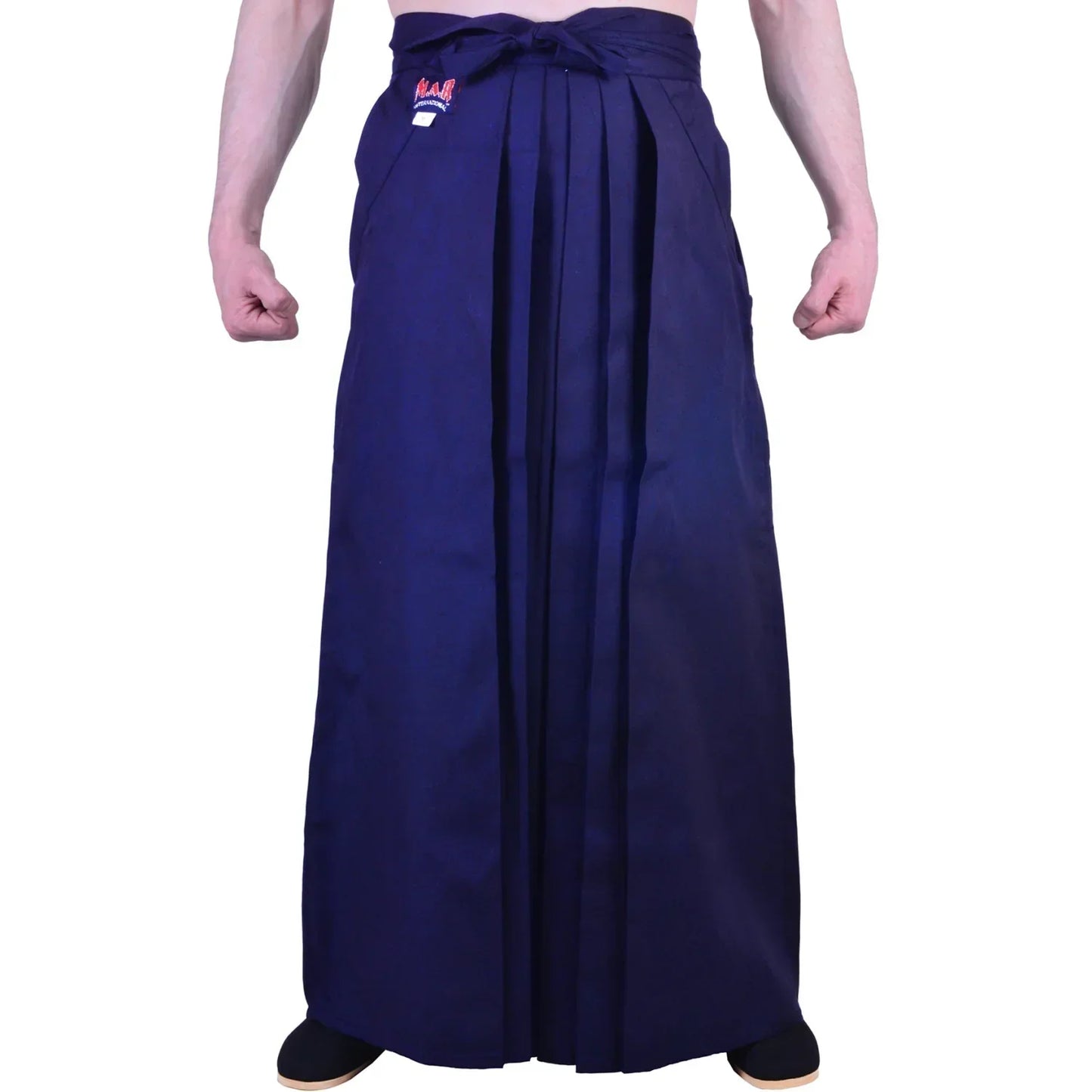 MAR-073B | Traditional Blue Aikido Hakama - Uniforms