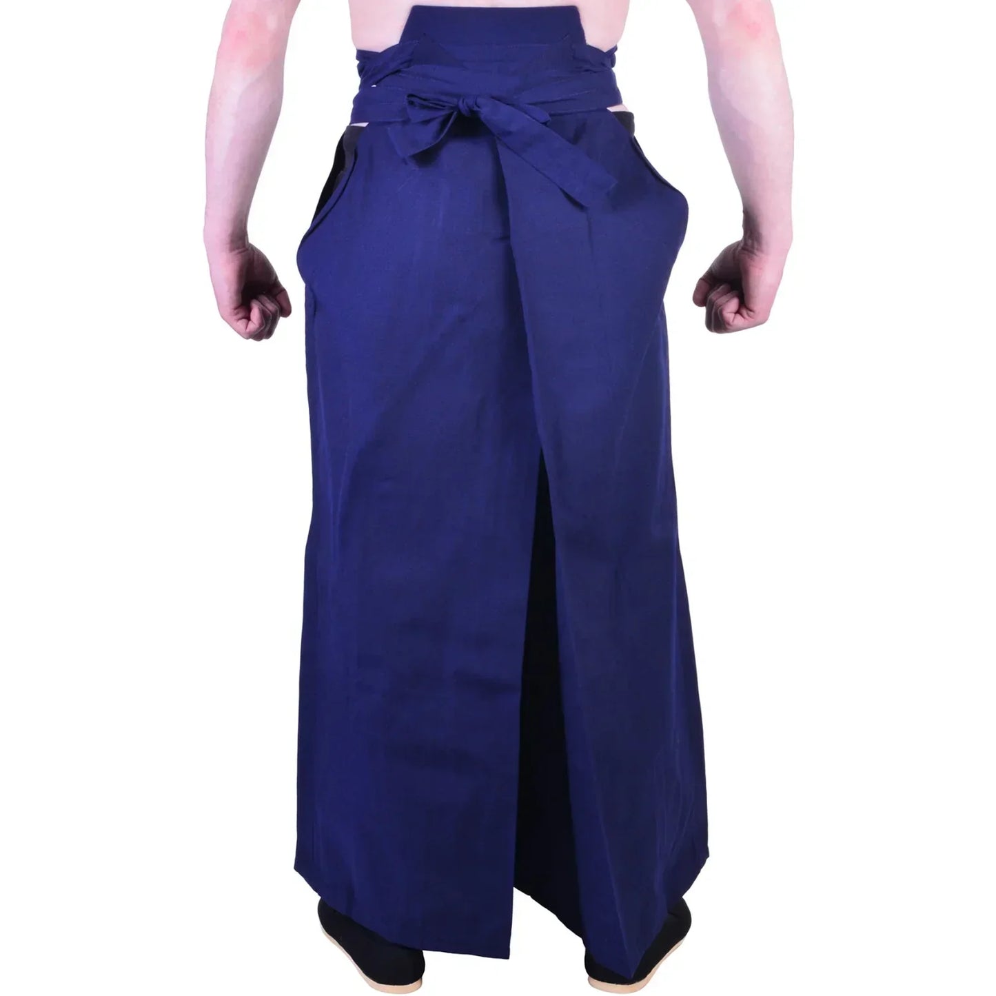 MAR-073B | Traditional Blue Aikido Hakama - Uniforms