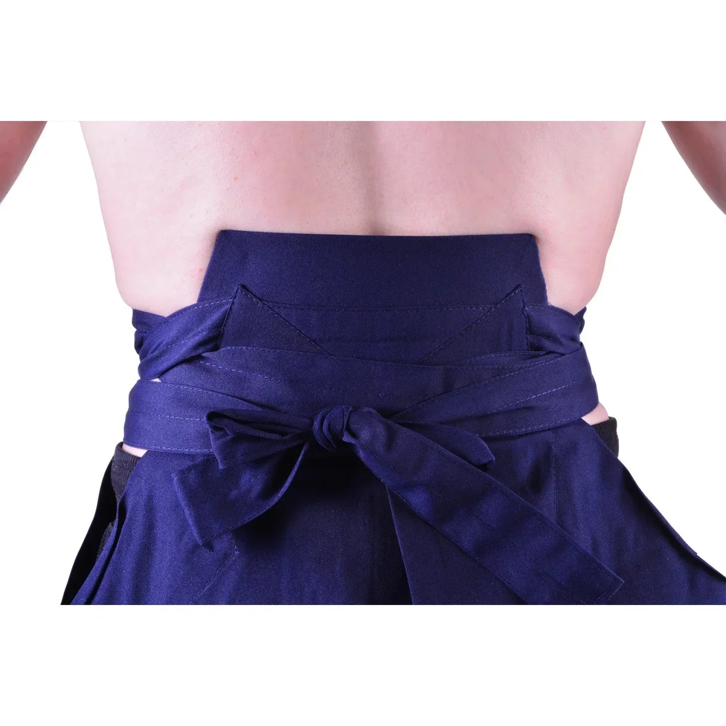 MAR-073B | Traditional Blue Aikido Hakama - Uniforms