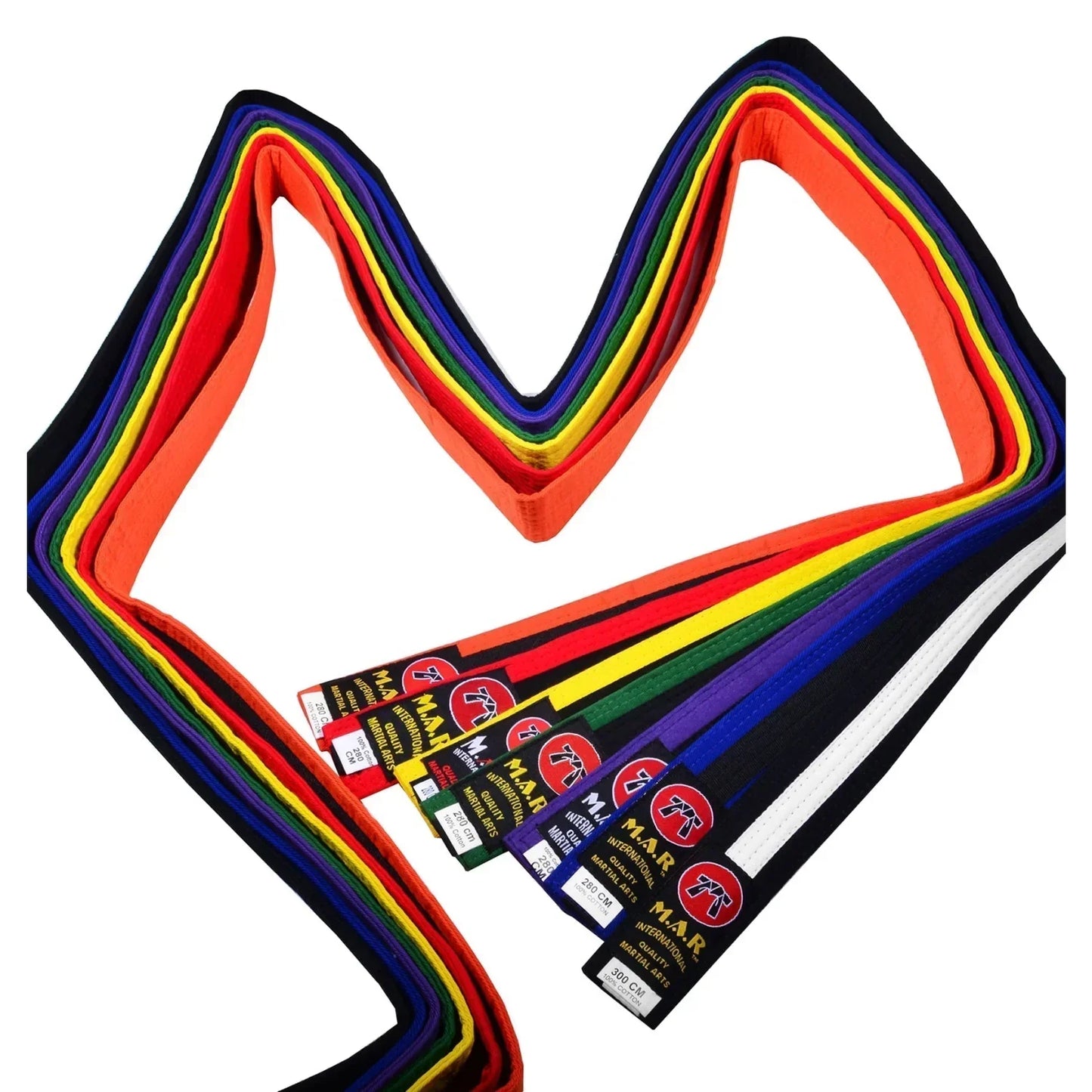 MAR-078 | Coloured Grading Belt - Belts