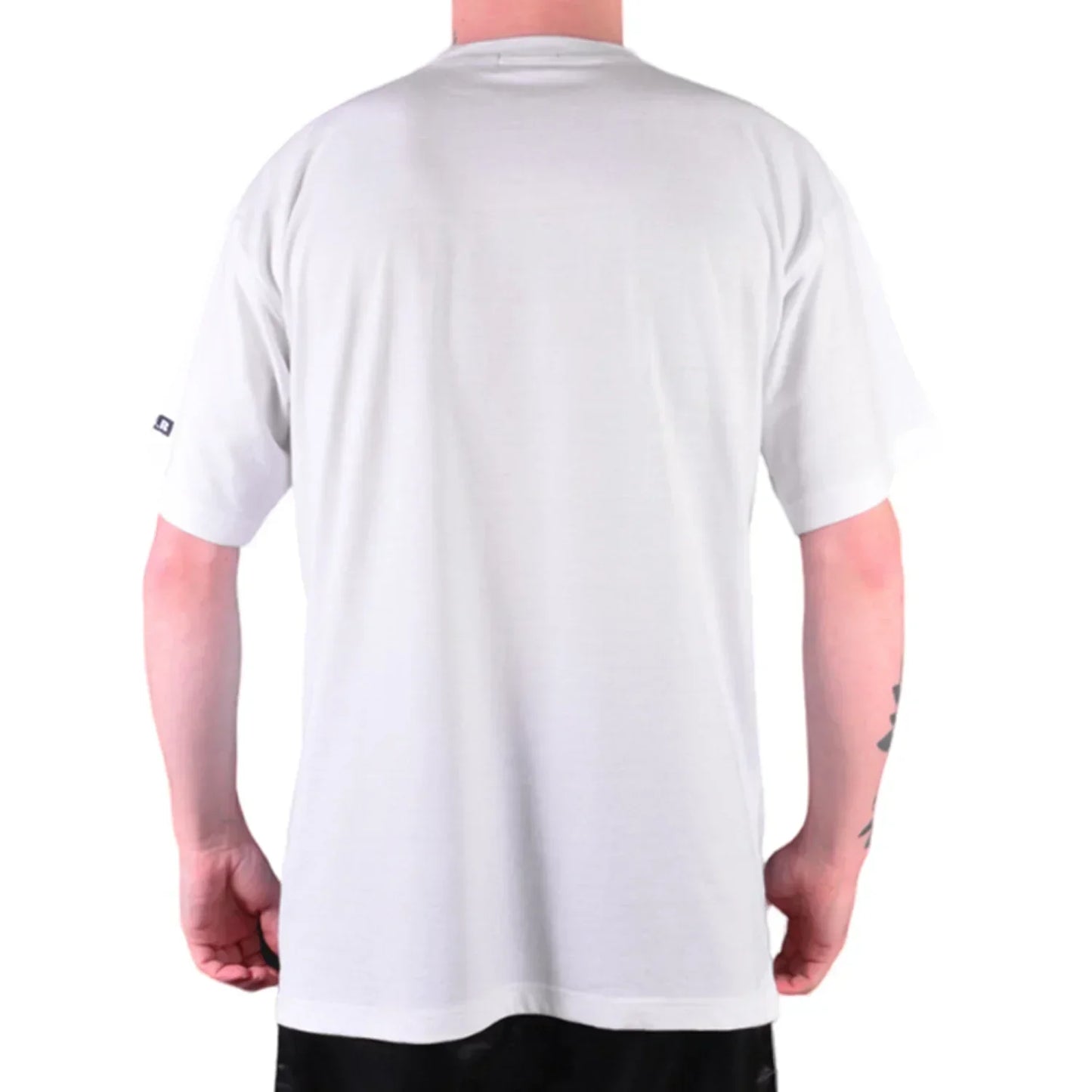 MAR-084G | White Round-Neck Kick Boxing T-Shirt (OD) - T-Shirts