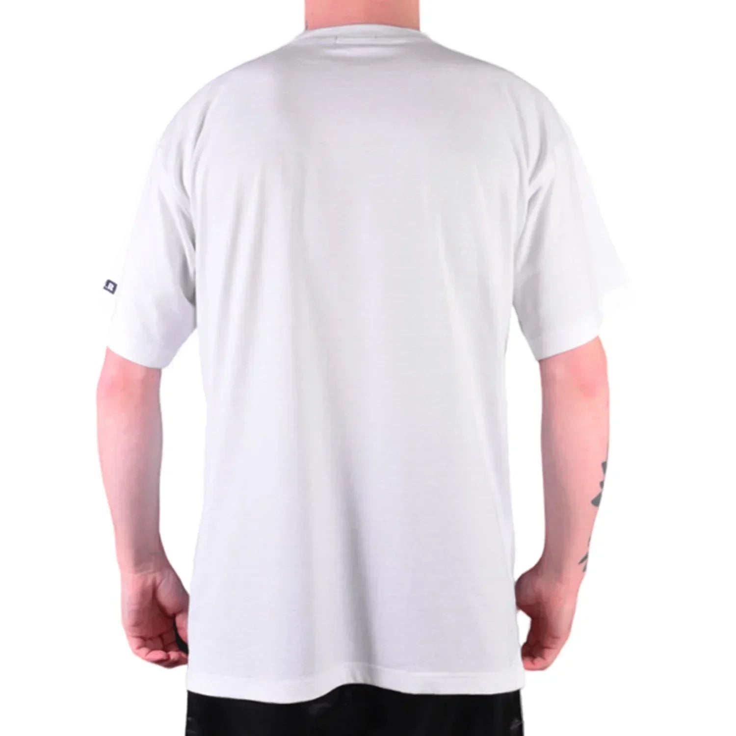 MAR-084G | White Round-Neck Kick Boxing T-Shirt (OD) - T-Shirts