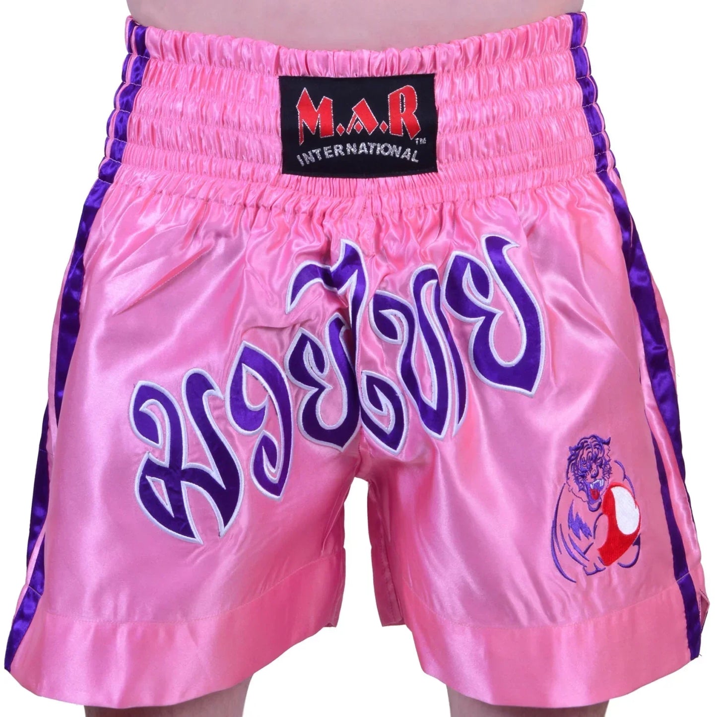 MAR-091G | Pink Kickboxing & Thai Boxing Shorts - Shorts