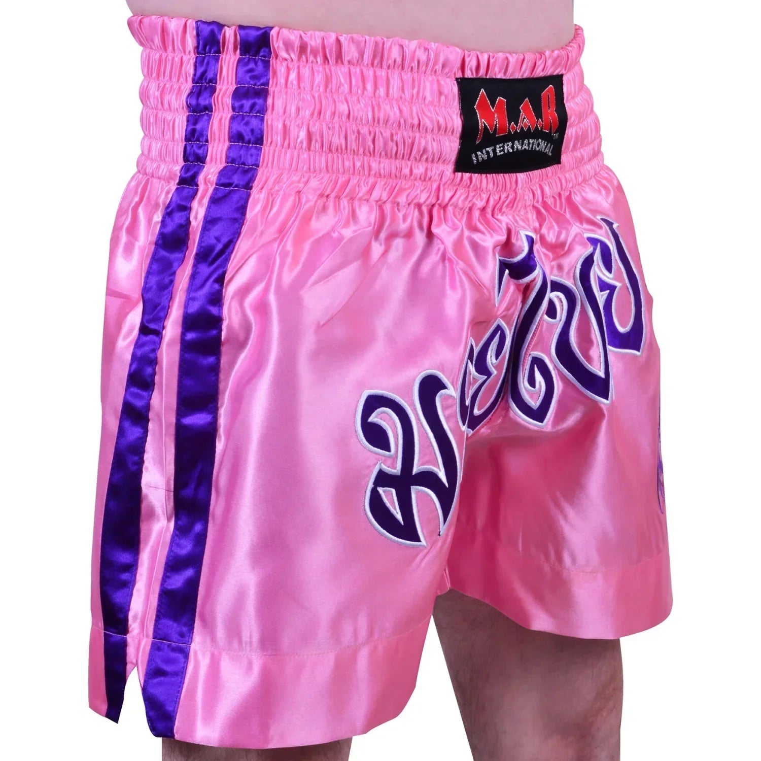 MAR-091G | Pink Kickboxing & Thai Boxing Shorts - Shorts