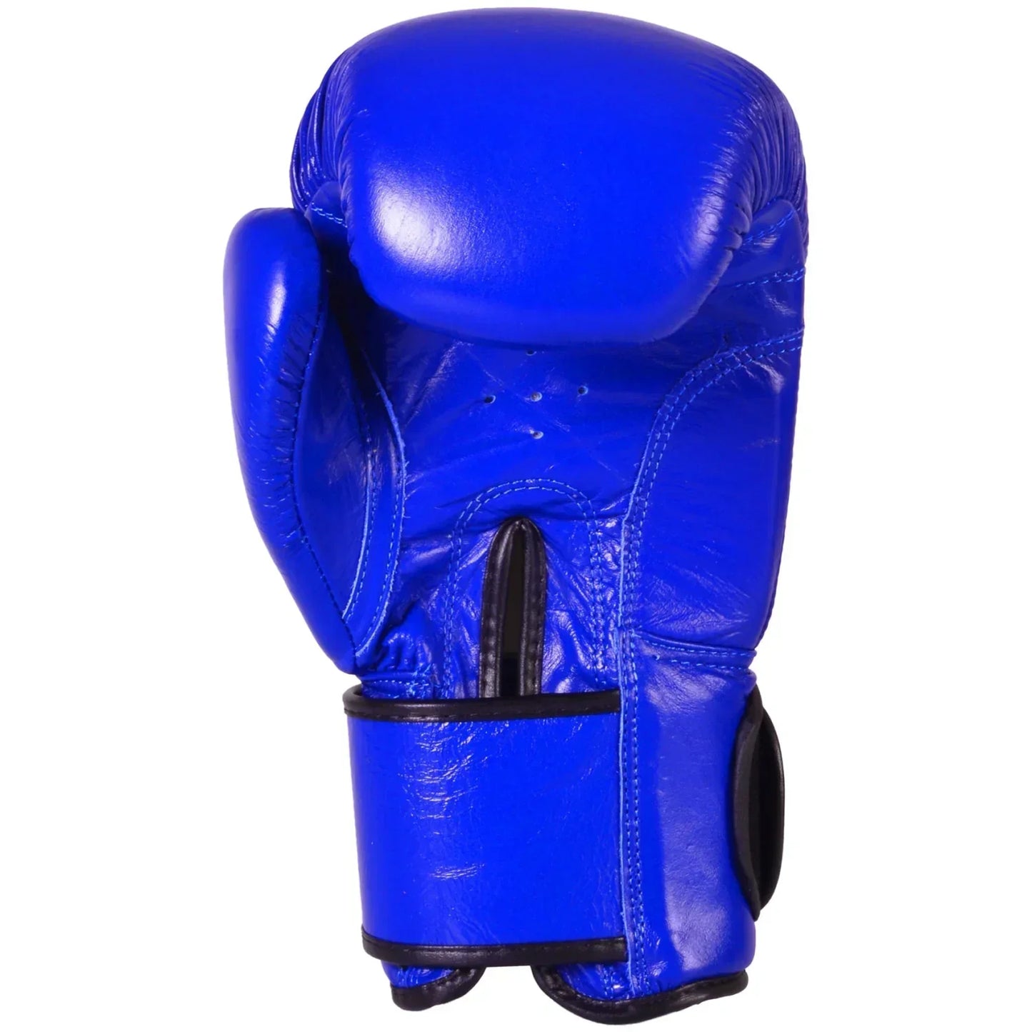 MAR-106C | Blue IPPON Genuine Cowhide Leather Boxing Gloves - Gloves