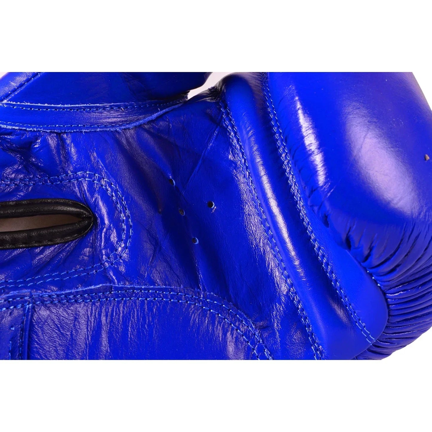 MAR-106C | Blue IPPON Genuine Cowhide Leather Boxing Gloves - Gloves
