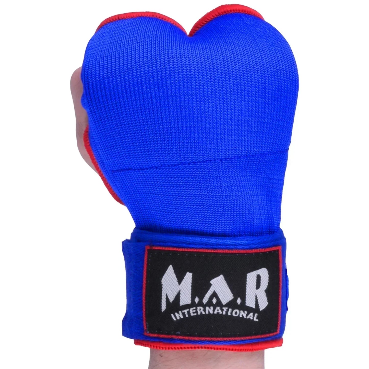 MAR-119C | Blue Hand Wrap Mitts w/ Padded Knuckles - Small Accessories