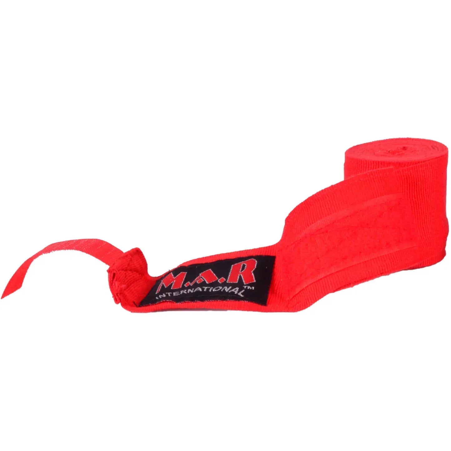 MAR-121A | Red Elasticated Boxing & Martial Arts Hand Wraps - Small Accessories