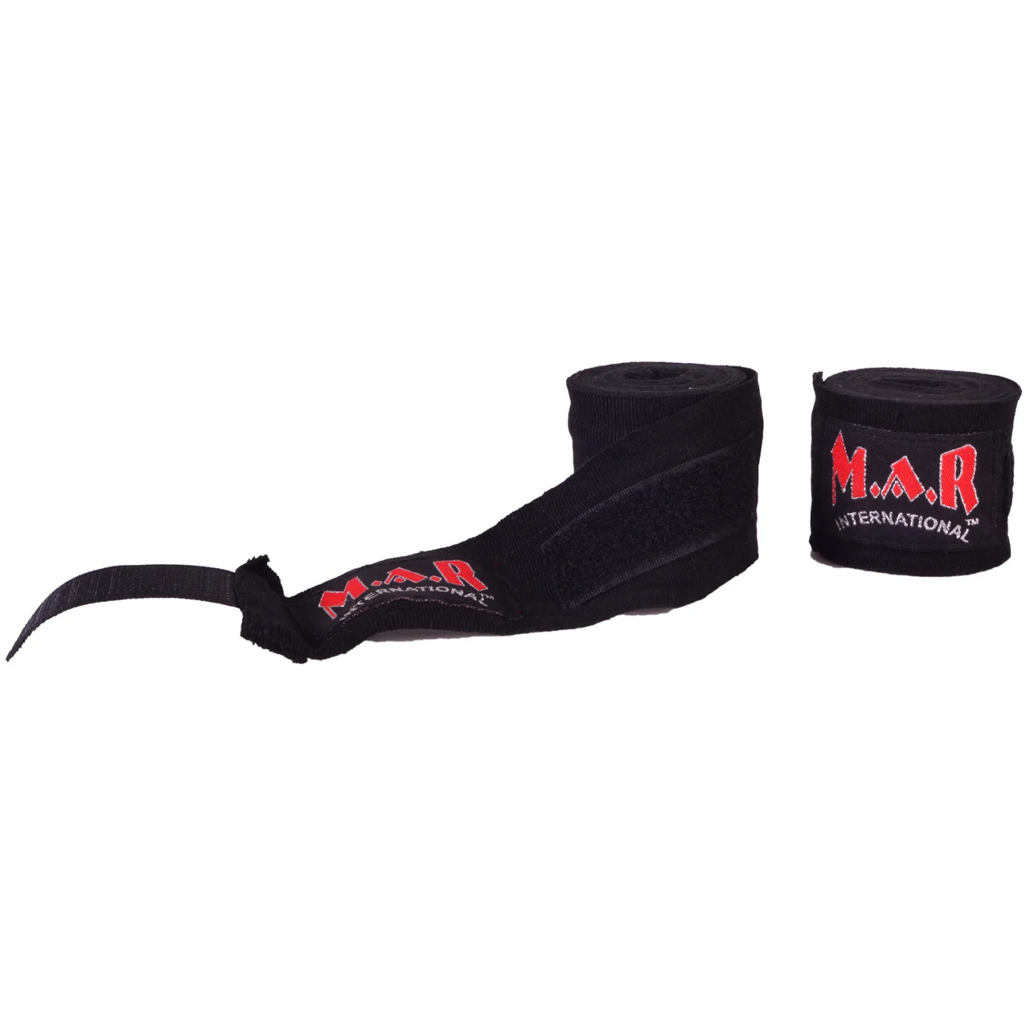MAR-121B | Black Elasticated Boxing & Martial Arts Hand Wraps - Small Accessories