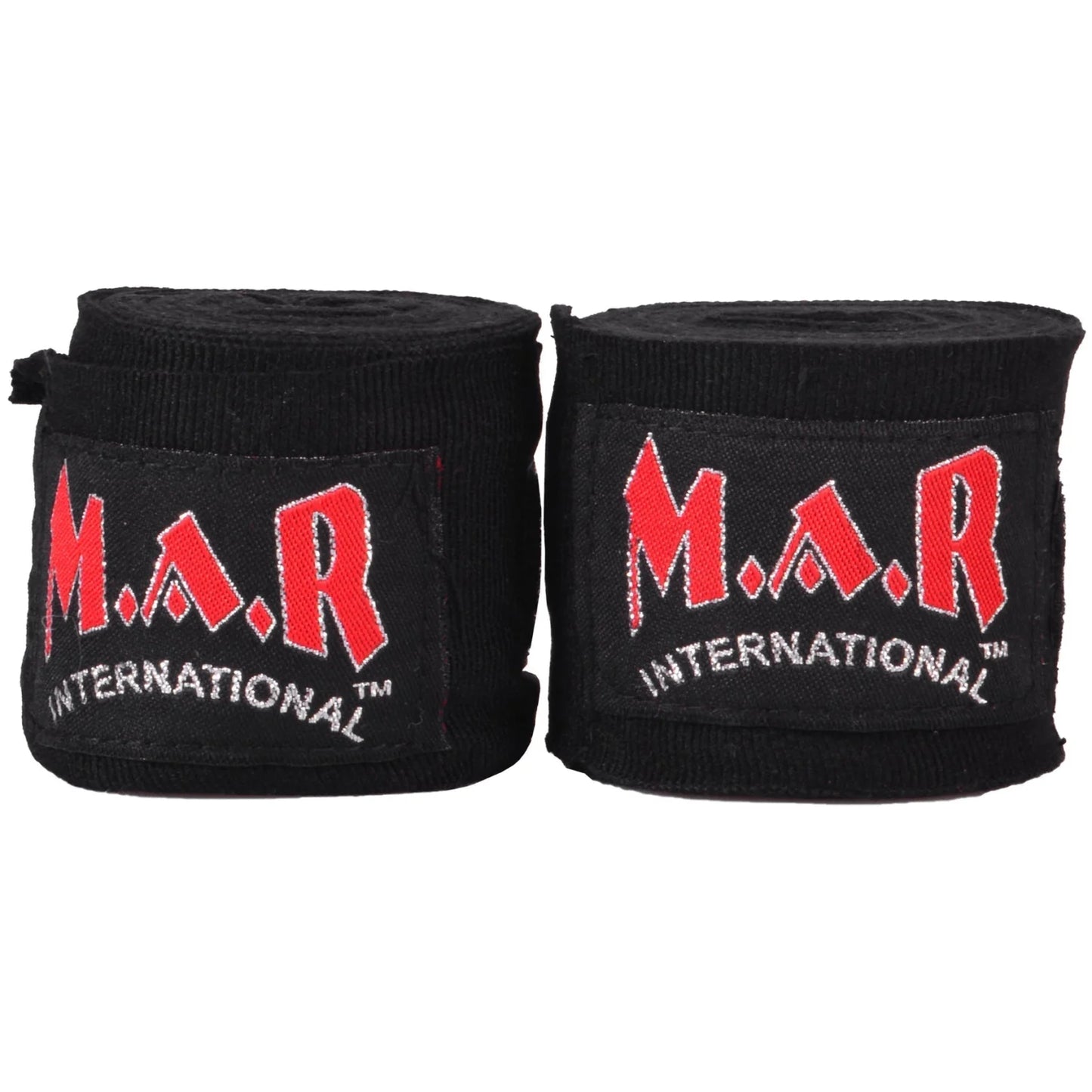MAR-121B | Black Elasticated Boxing & Martial Arts Hand Wraps - Small Accessories