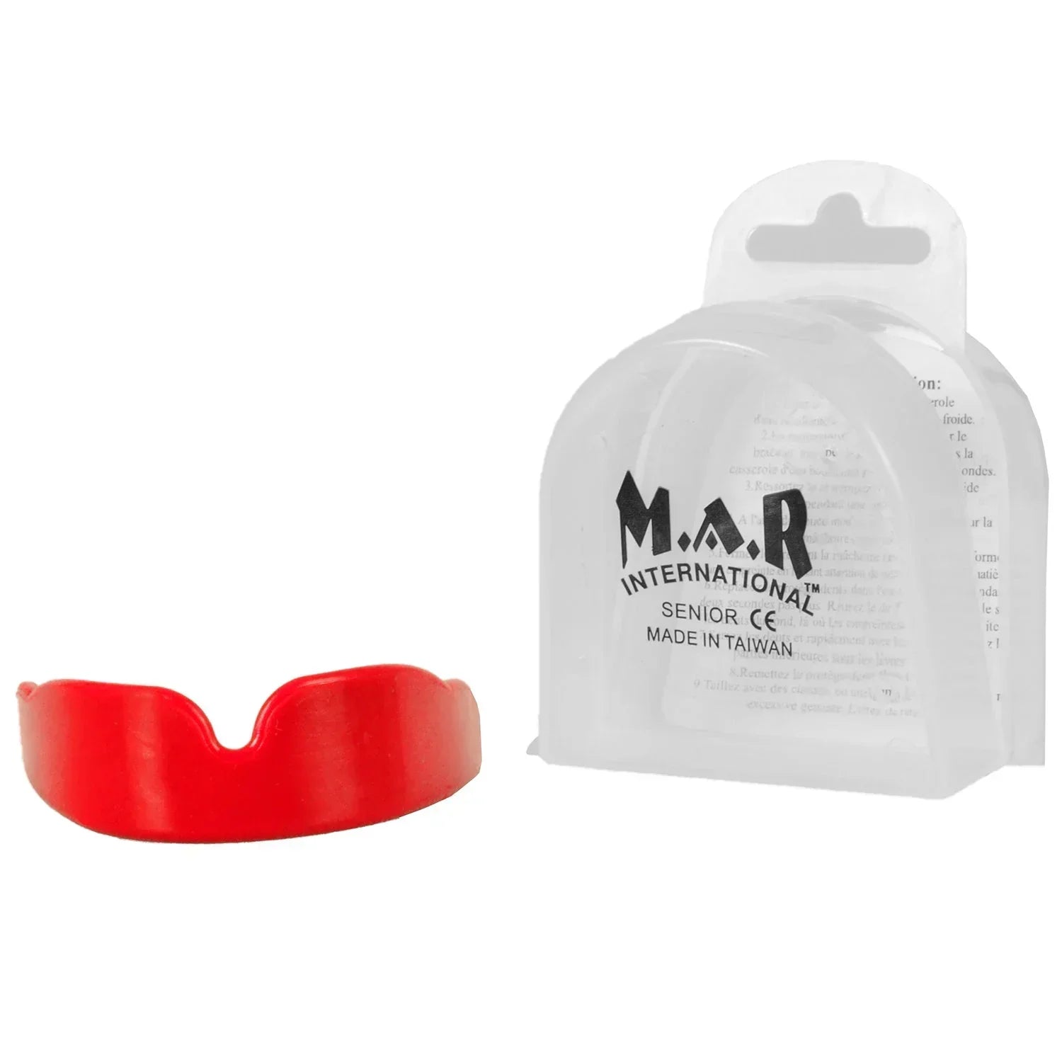 MAR-123A | Red Boxing Mouthguard/Gum Shield (A/B) - Small Accessories