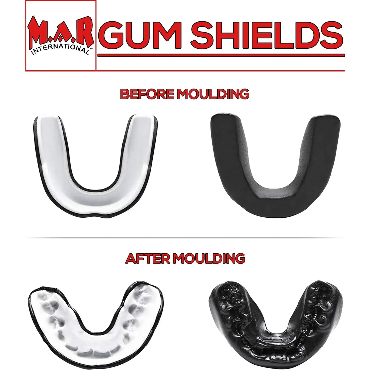 MAR-123B | Orange Gel Mouth Guard/Gum Shield - Small Accessories