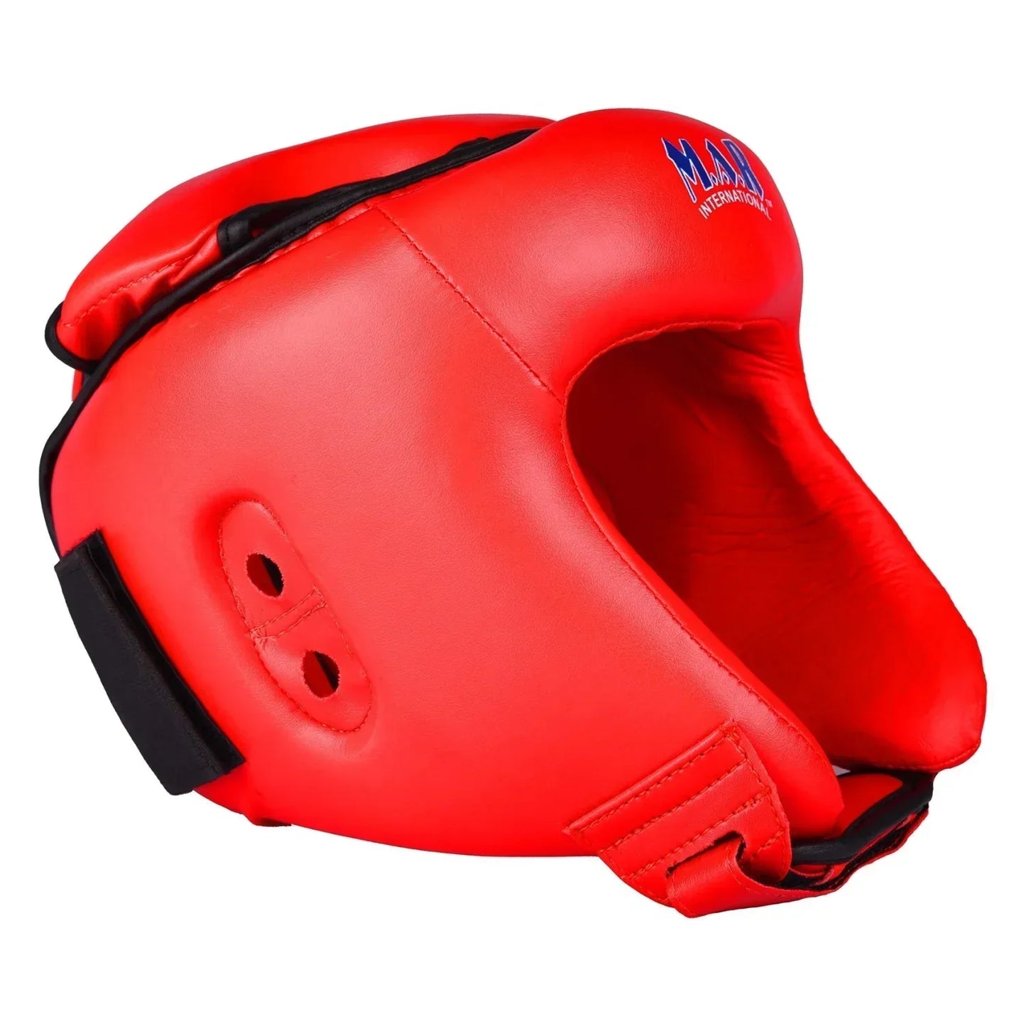 MAR-127A | Red Kickboxing/Boxing Head Guard For Training - Head Guard