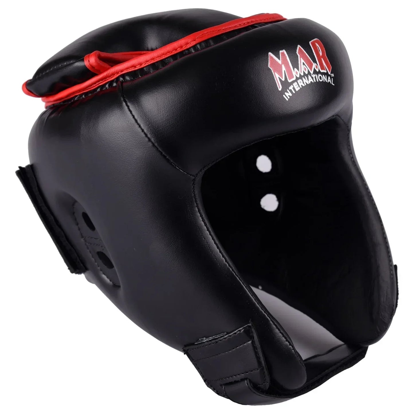MAR-127B | Black Kickboxing/Boxing Head Guard For Training - Head Guard