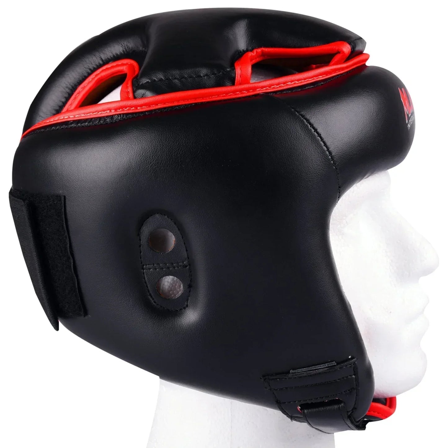 MAR-128B | Black Kickboxing & Thai Boxing Competition Head Guard - Head Guard