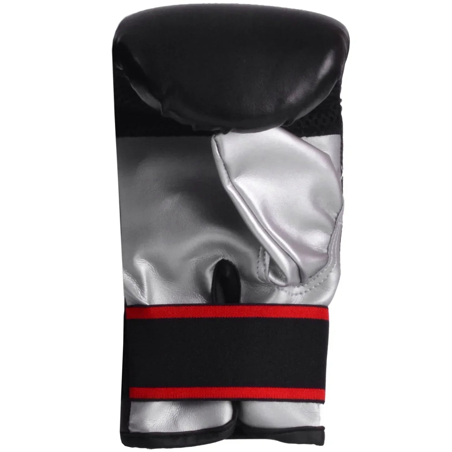 MAR-138 | Black & Silver Punching Mitt For Club Training - Gloves