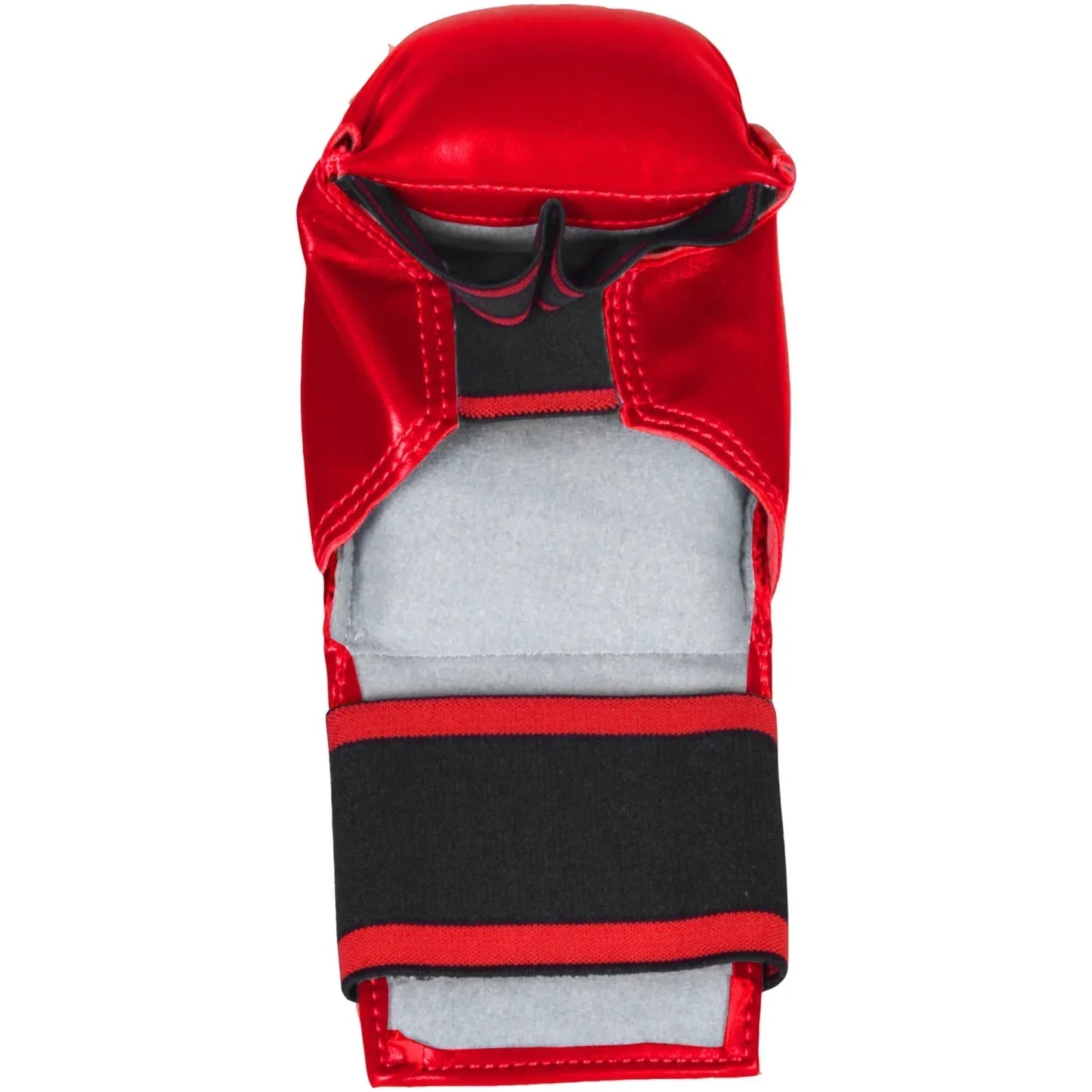 MAR-145B | Red Open Palmed Wuku Mitts - Compact Gloves