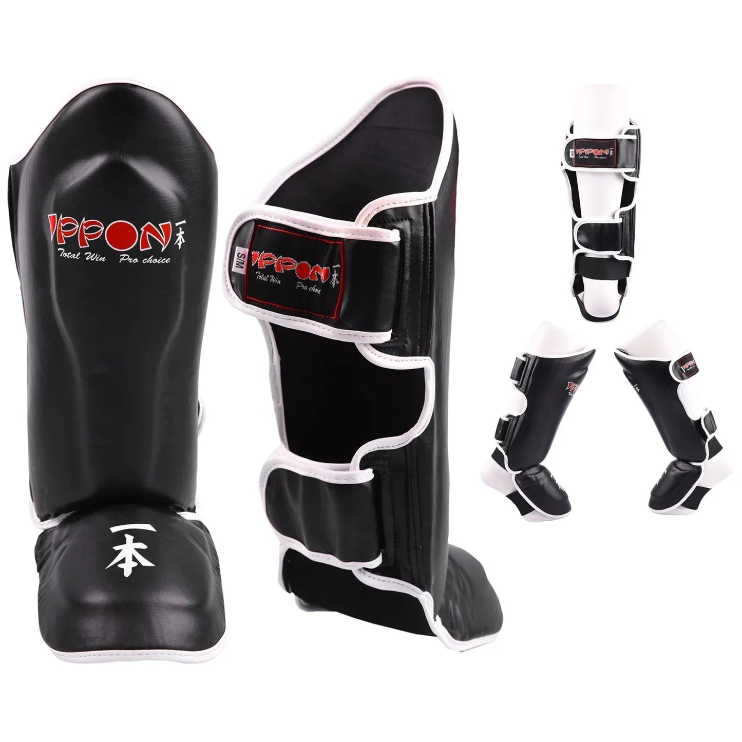 MAR-148B | Black Kickboxing & Thai Boxing IPPON Shin & Instep - Pads