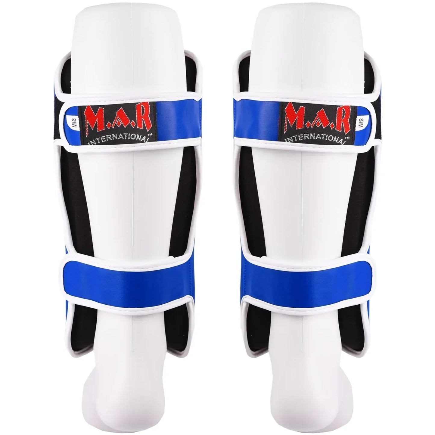 MAR-153C | Multilayered Blue Shin Guards - Pads