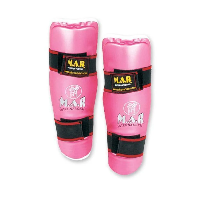 MAR-158 | Pink Multilayered Shin Guards for Women - Weighted Small Products