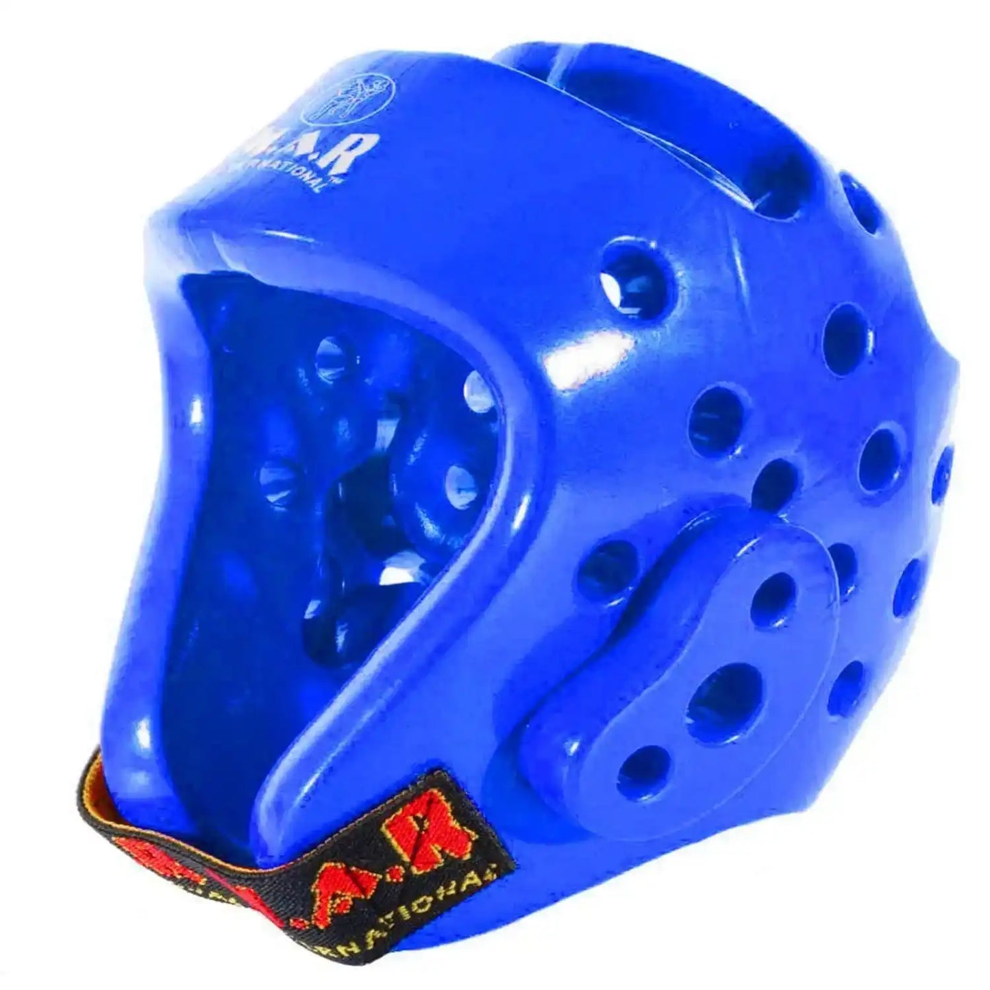 MAR-160C | Blue Dipped Foam Martial Arts Head Guard - Head Guard