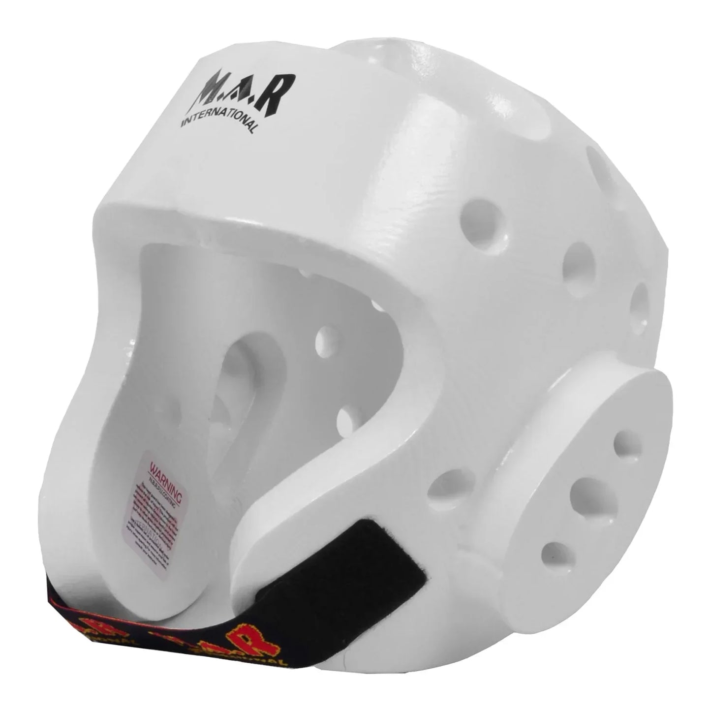 MAR-160D | White Dipped Foam Martial Arts Head Guard - Head Guard