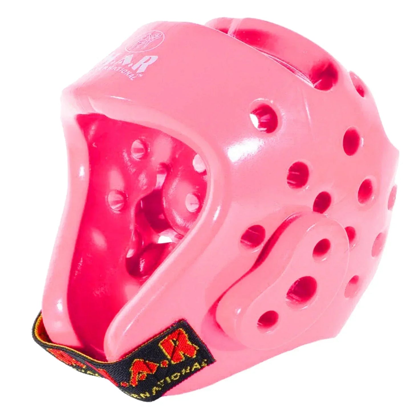 MAR-160E | Pink Dipped Foam Martial Arts Head Guard - Head Guard