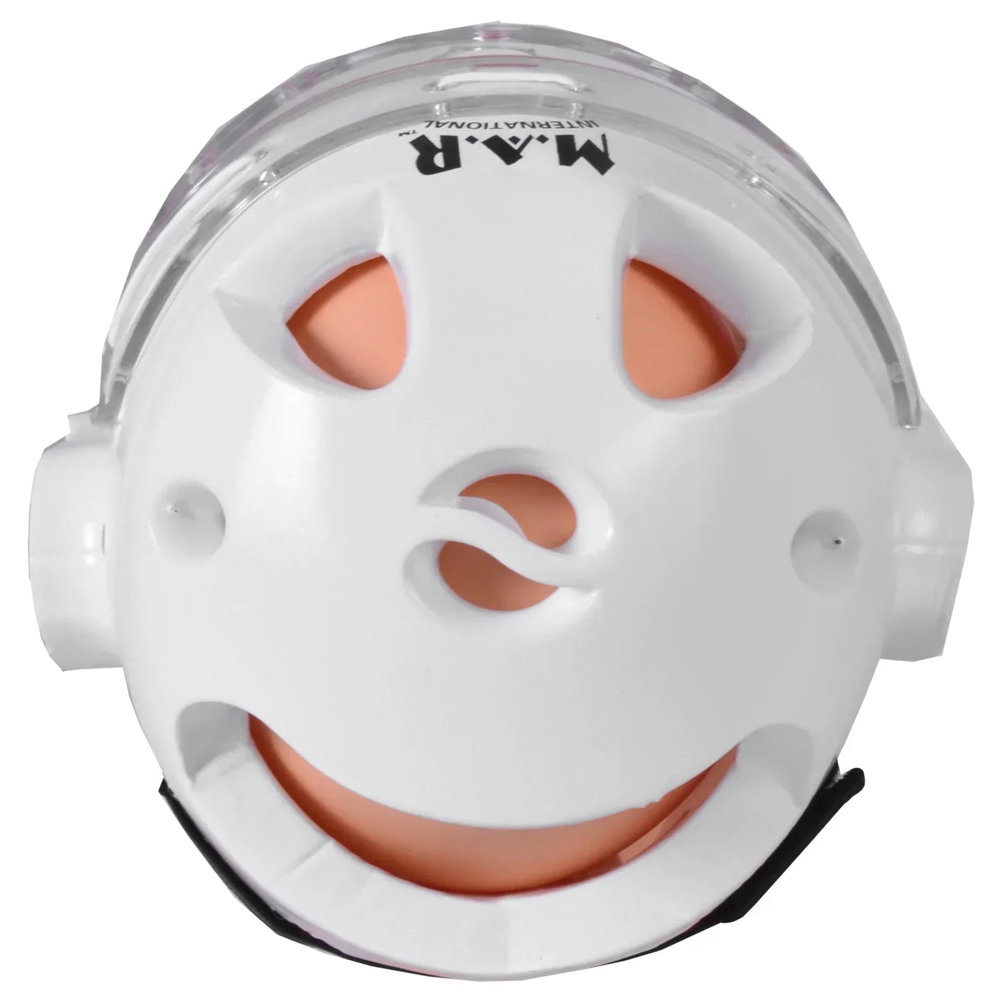 MAR-160F | WKF Style Karate White Head Guard with Mask - Head Guard