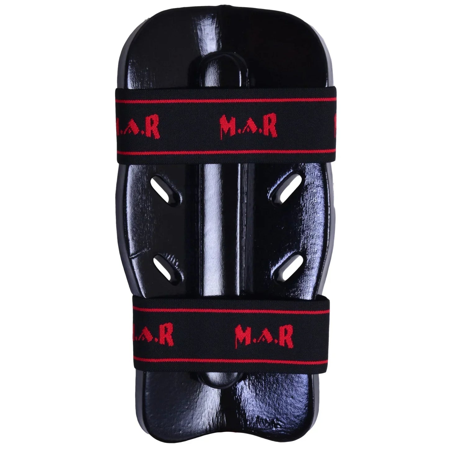 MAR-162B | Black Dipped Foam Martial Arts Shin Guard - Pads