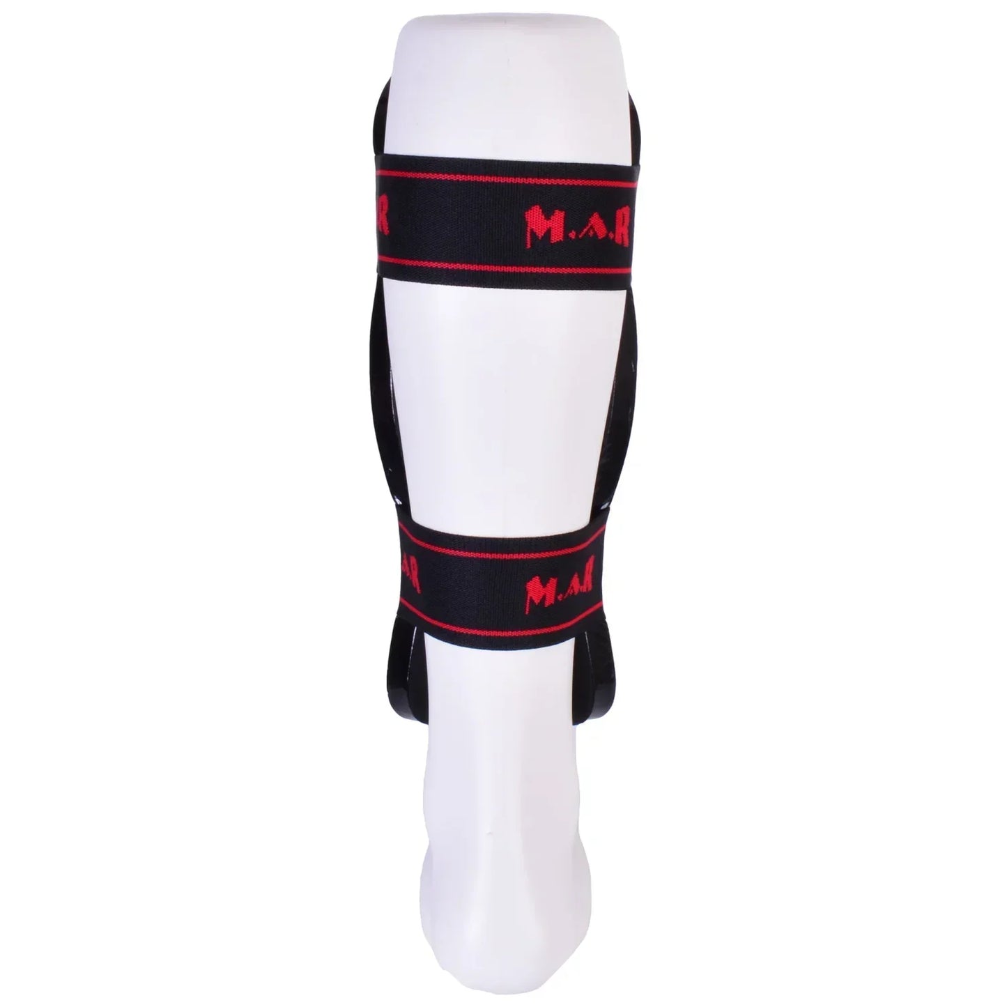 MAR-162B | Black Dipped Foam Martial Arts Shin Guard - Pads
