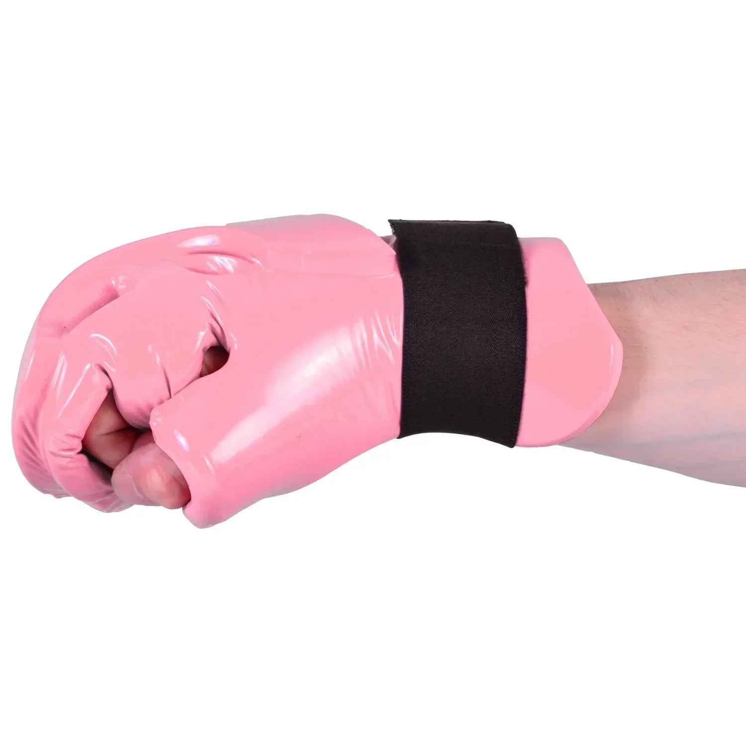 MAR-165D | Pink Dipped Foam - Double Layer Punching Gloves - Gloves