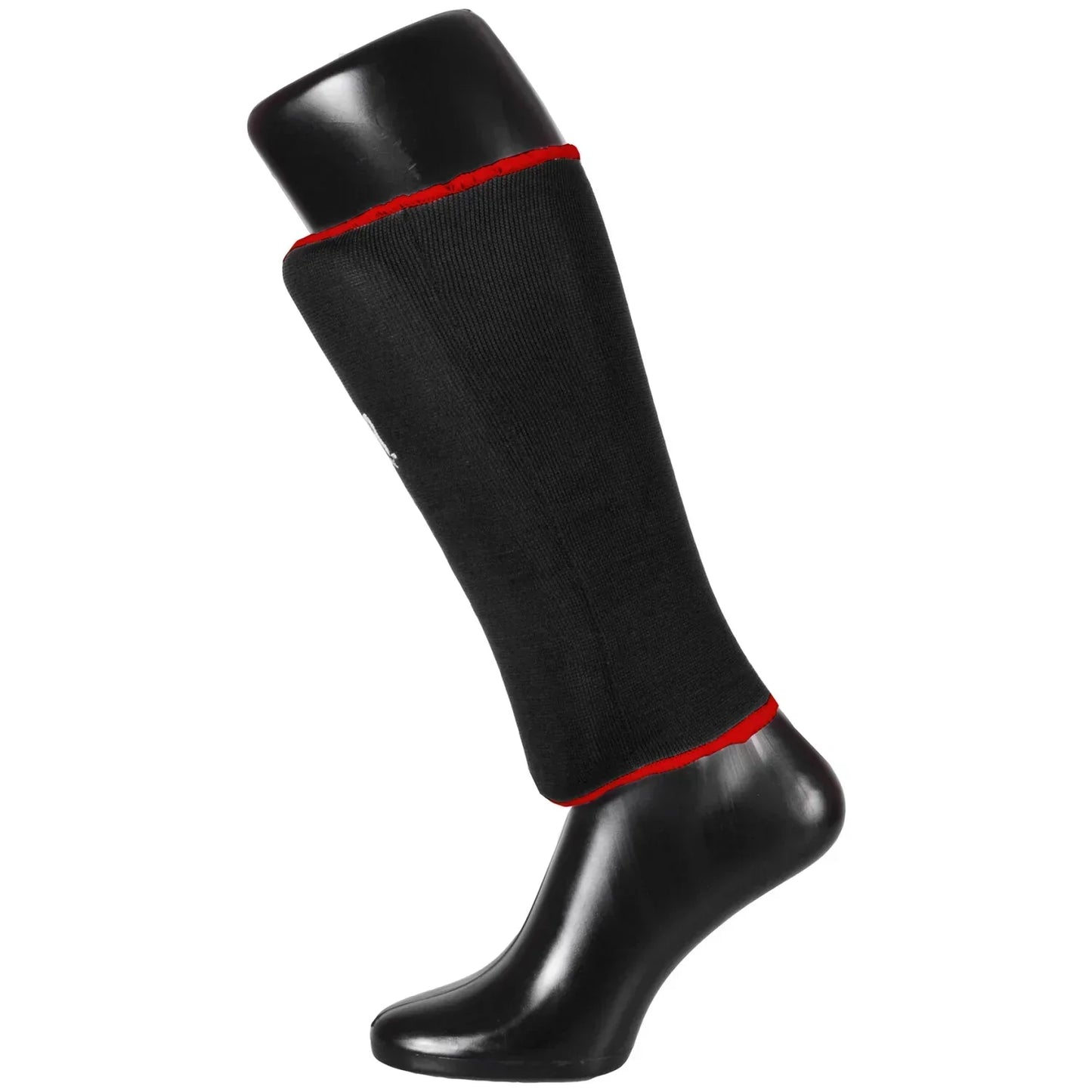 MAR-170B | Black Elasticated Fabric Shin Guard For Shin Protection - Small Accessories